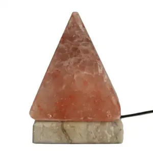 Quality USB Pyramid Salt Lamp – 9 cm (multi) | www.artisangoods.co.uk 2