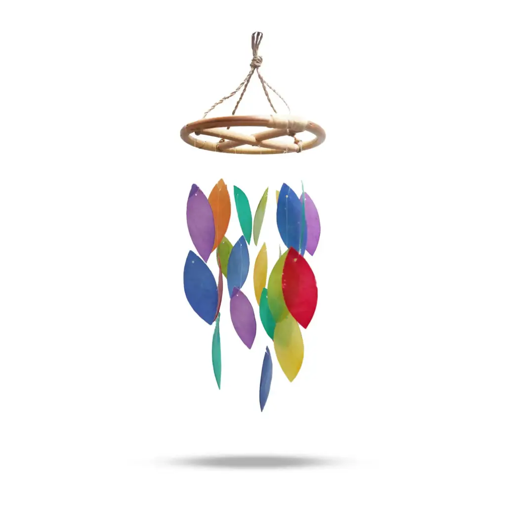 Rainbow Leaf & Bamboo Drop | www.artisangoods.co.uk 2