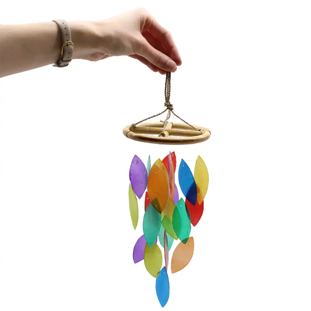 Rainbow Leaf & Bamboo Drop | www.artisangoods.co.uk 3