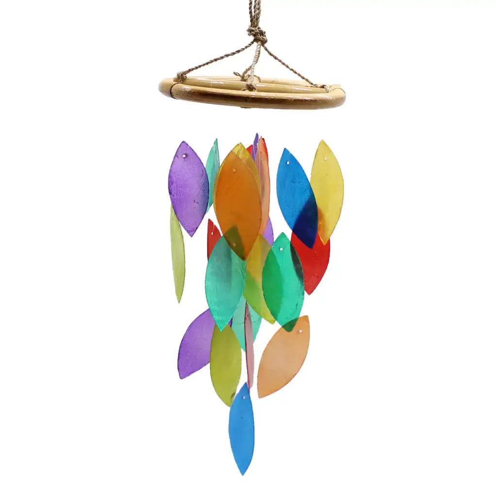 Rainbow Leaf & Bamboo Drop | www.artisangoods.co.uk