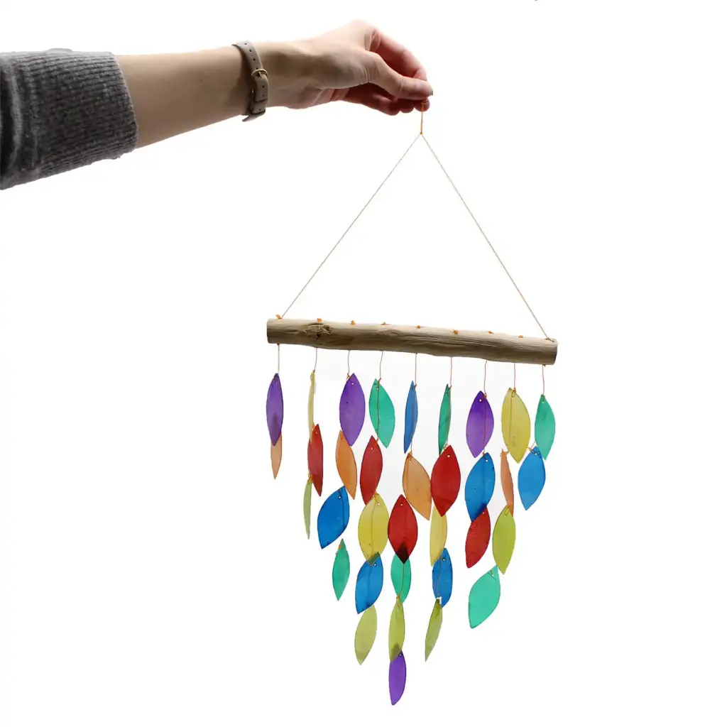 Rainbow Leaf Copis Chime | www.artisangoods.co.uk 3 Rainbow Leaf Copis Chime | www.artisangoods.co.uk 3