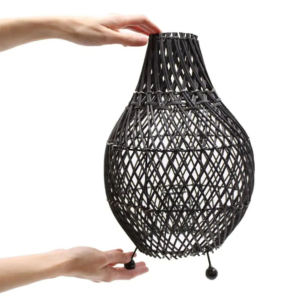 Rattan Table Lamps – Black | www.artisangoods.co.uk 4 Rattan Table Lamps – Black | www.artisangoods.co.uk 4