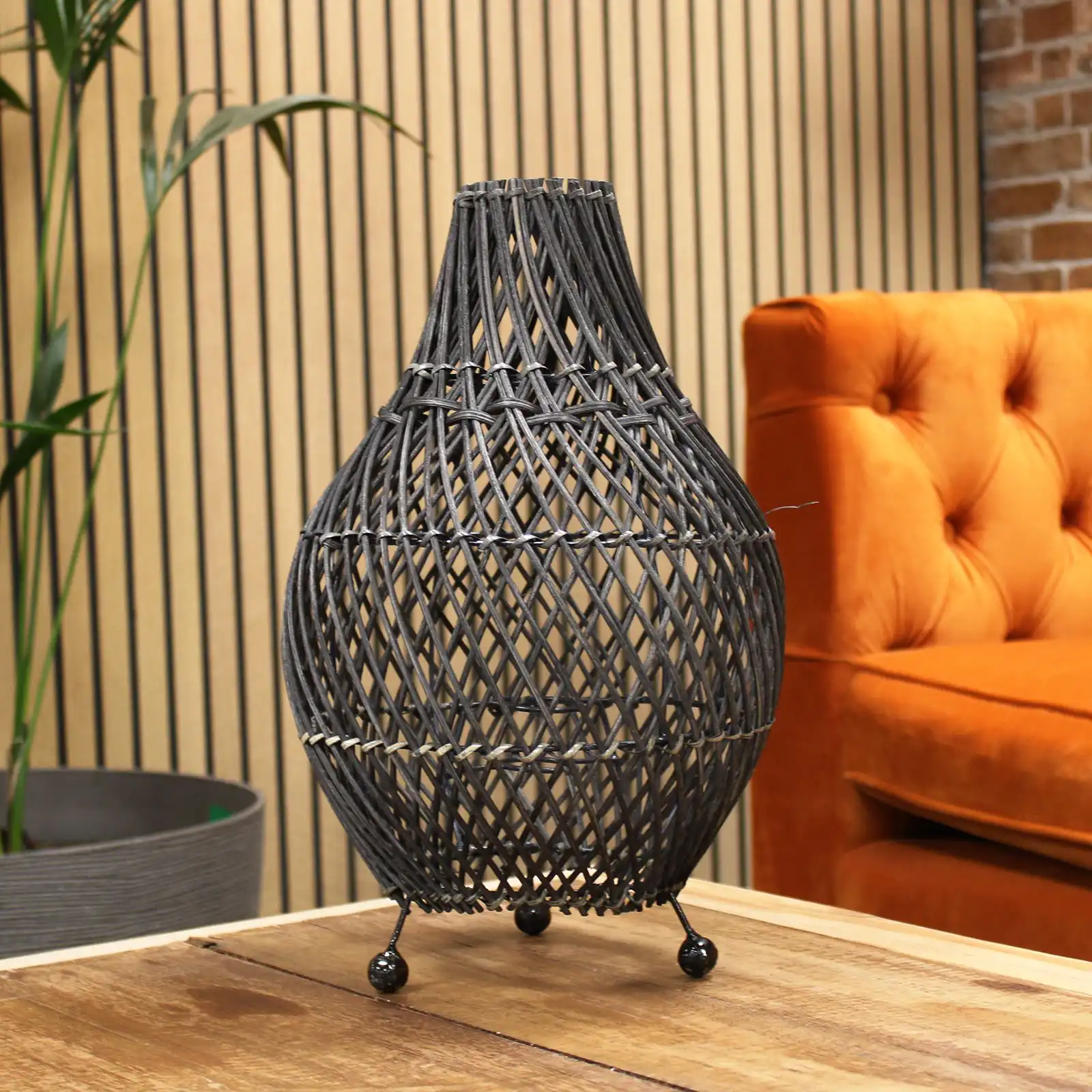 Rattan Table Lamps – Black | www.artisangoods.co.uk 3 Rattan Table Lamps – Black | www.artisangoods.co.uk 2