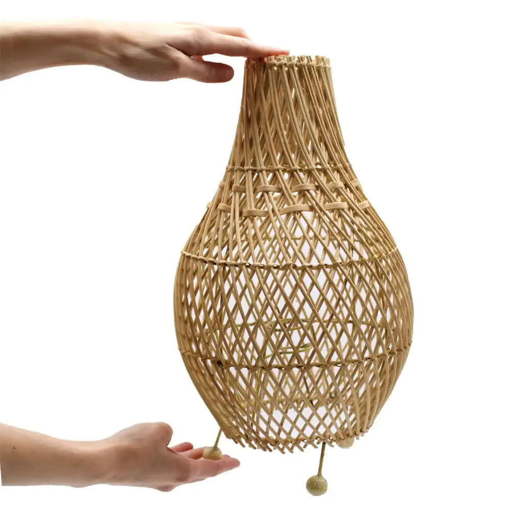 Rattan Table Lamps – Natural | www.artisangoods.co.uk 3