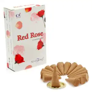Red Rose Cones | www.artisangoods.co.uk 1