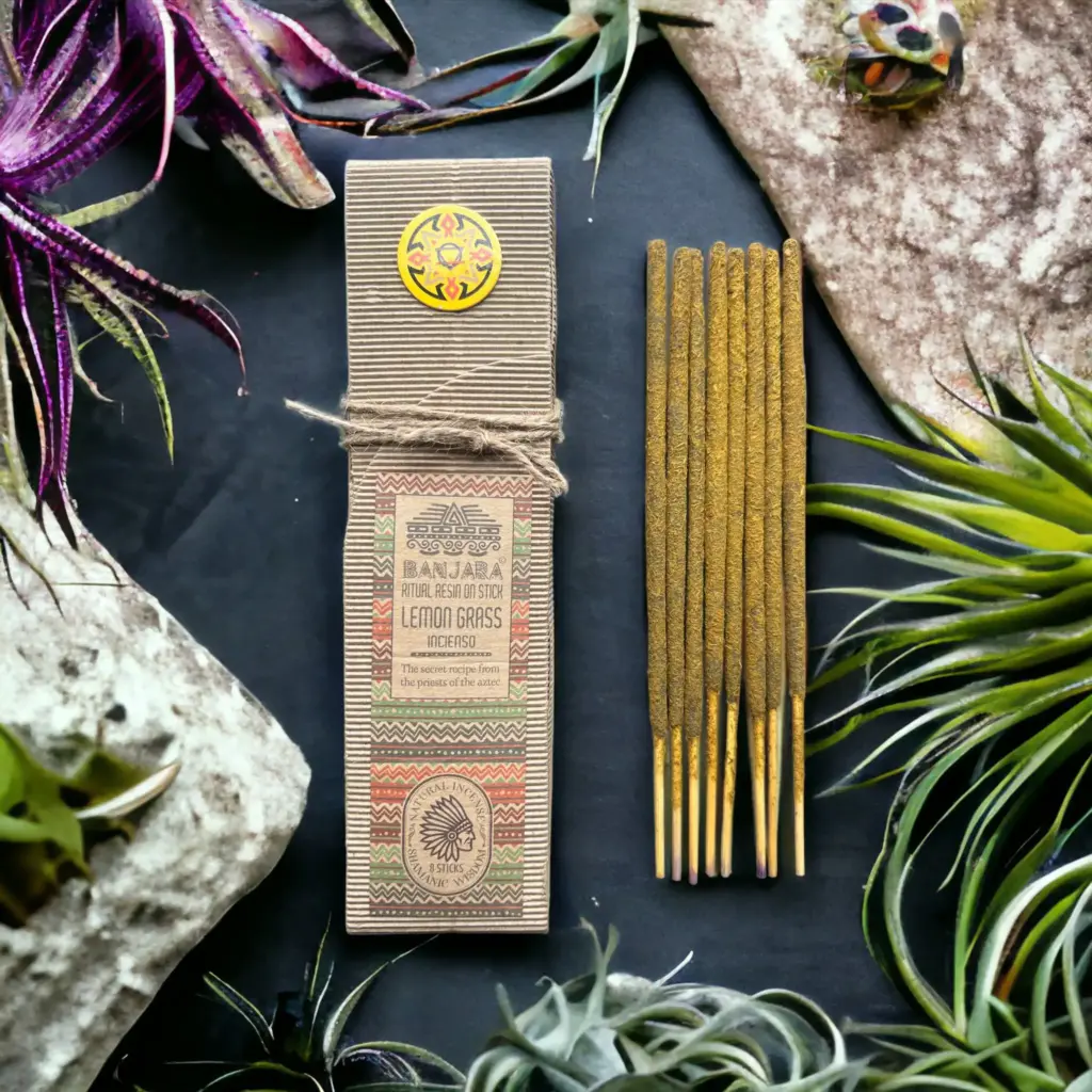 Ritual Resin on Stick – Lemon Grass | www.artisangoods.co.uk