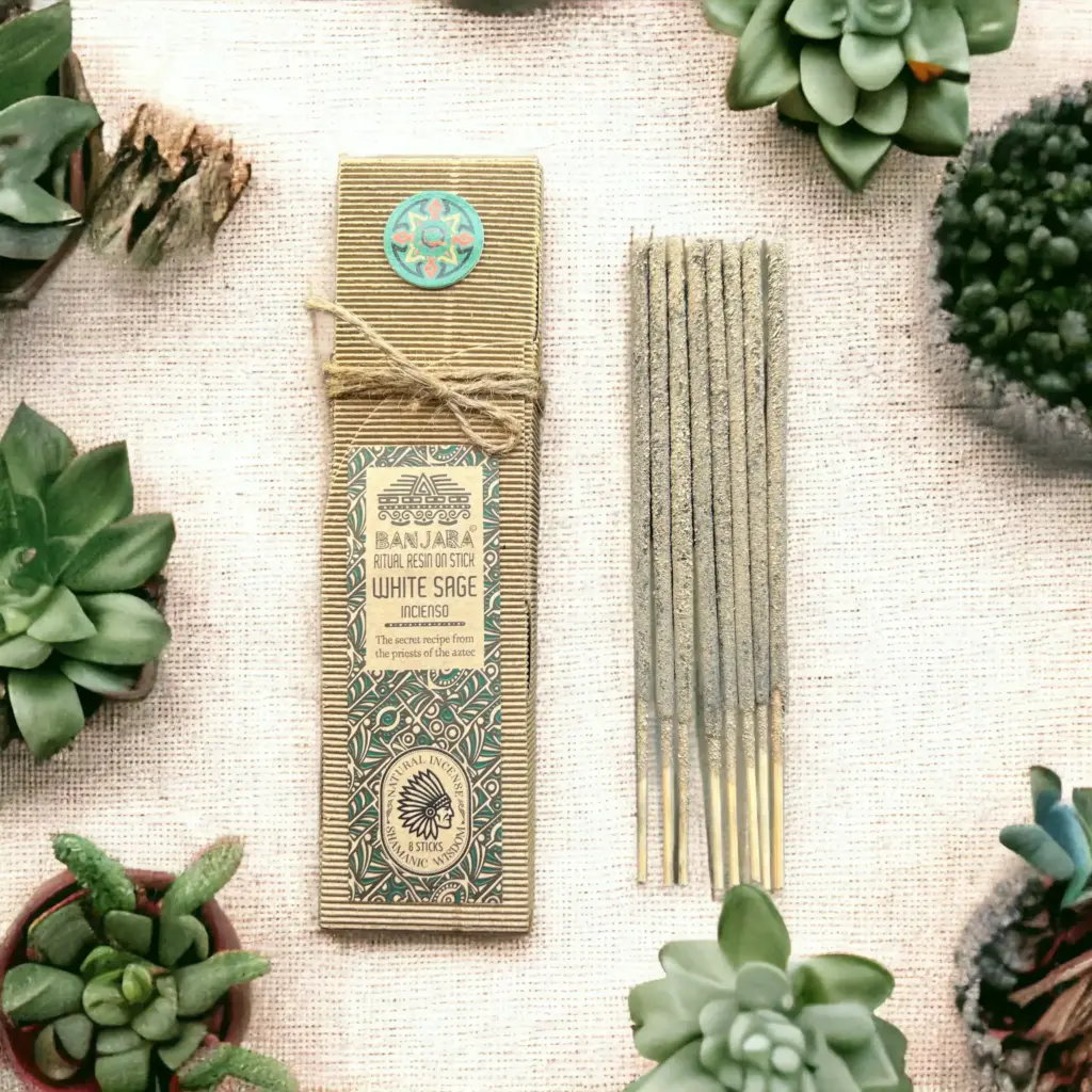 Ritual Resin on Stick – White Sage | www.artisangoods.co.uk