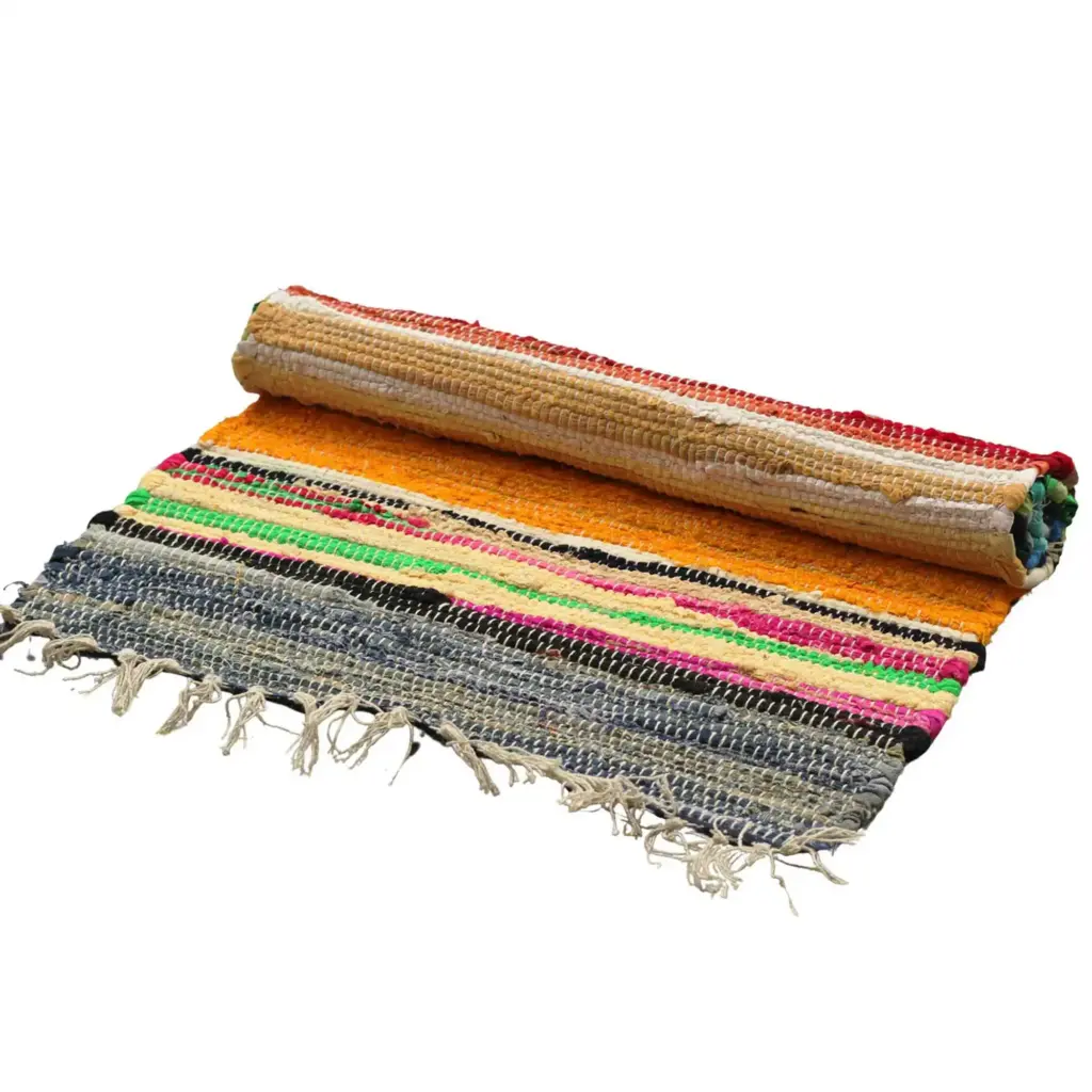 Room Rag Rug – 150x200cm – premium quality – Rainbow Colours | www.artisangoods.co.uk
