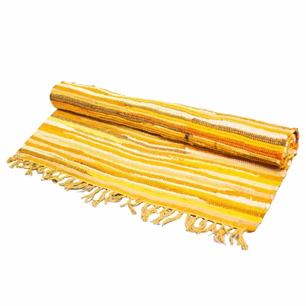 Room Rag Rug – 150x200cm – premium quality – Sunrise Oranges | www.artisangoods.co.uk