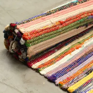 Room Rag Rug – 150x200cm – Random Colours | www.artisangoods.co.uk 3
