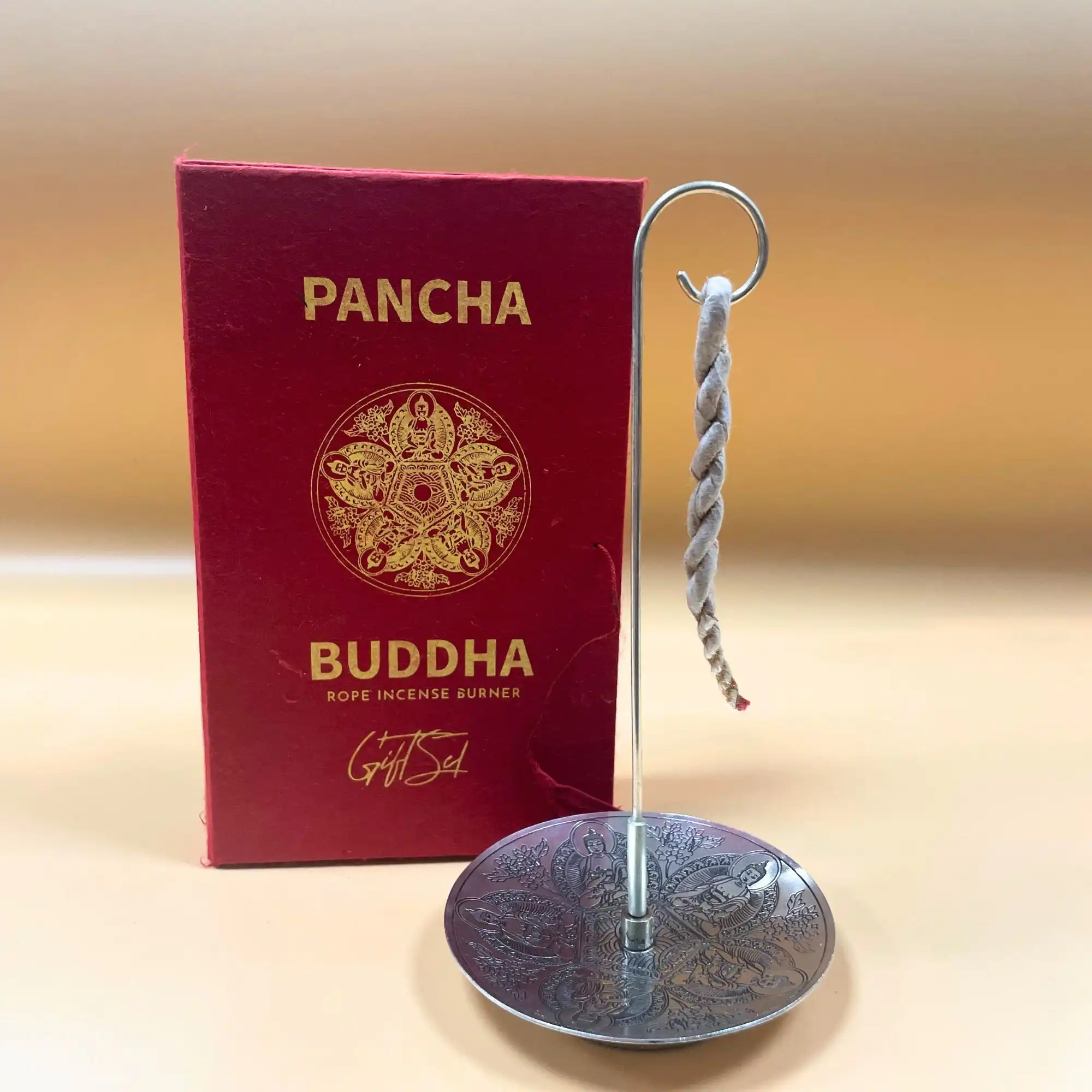 Rope Incense and Silver Plated Holder Set – Pancha Buddha | www.artisangoods.co.uk 3 Rope Incense and Silver Plated Holder Set – Pancha Buddha | www.artisangoods.co.uk 2