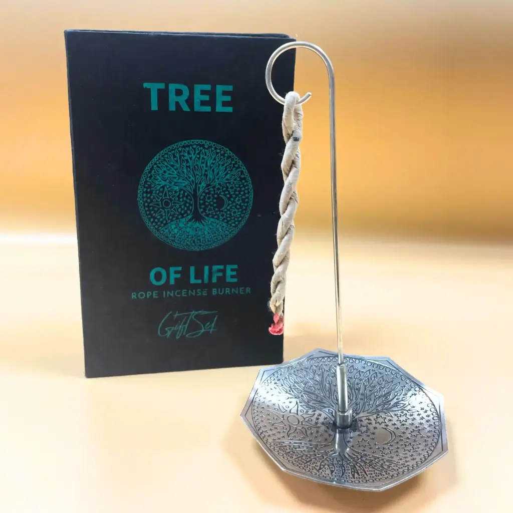 Rope Incense and Silver Plated Holder Set – Tree of Life | www.artisangoods.co.uk 6