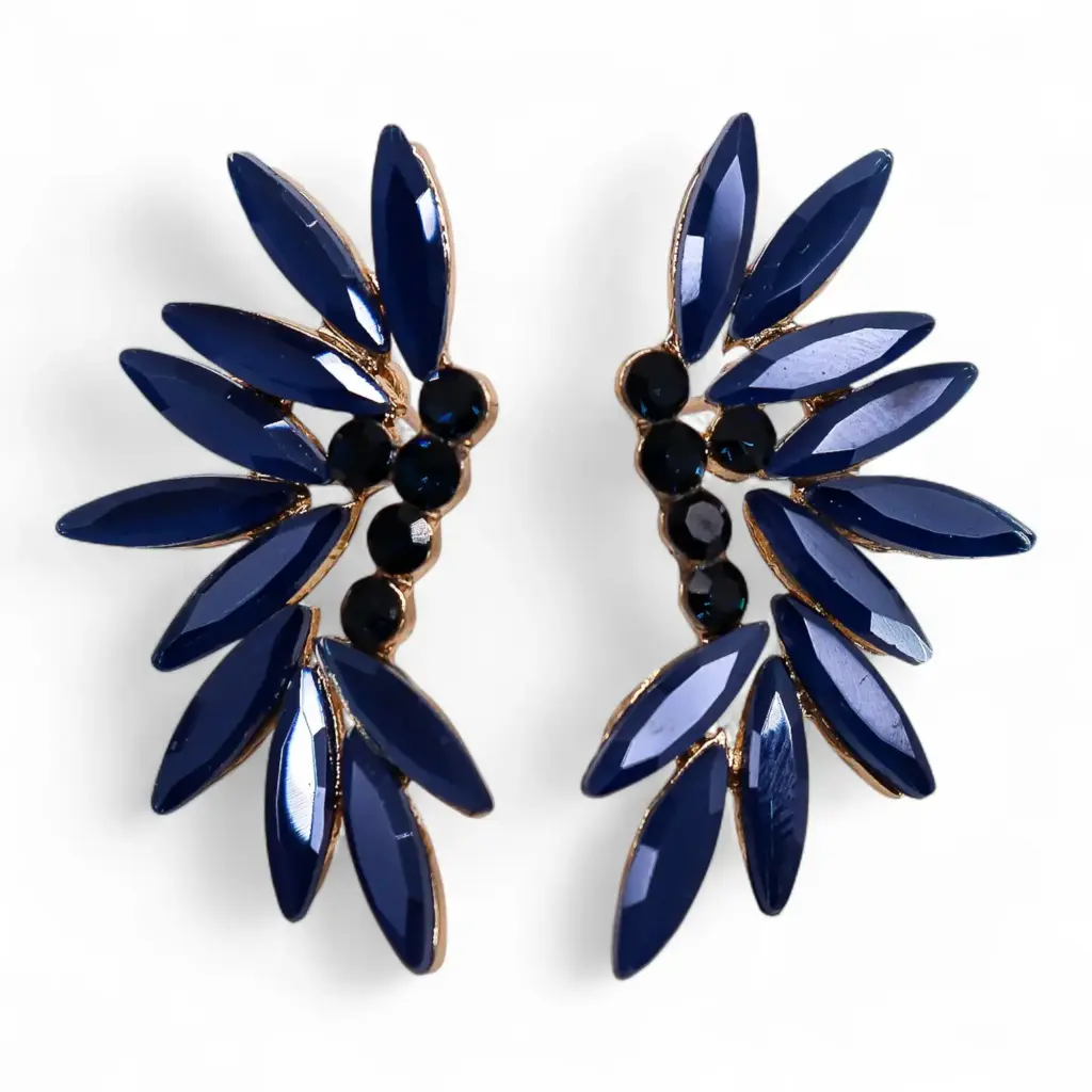 Royal Blue – Vintage Glass – Faries – Earrings | www.artisangoods.co.uk