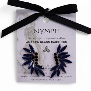 Royal Blue – Vintage Glass – Faries – Earrings | www.artisangoods.co.uk 4