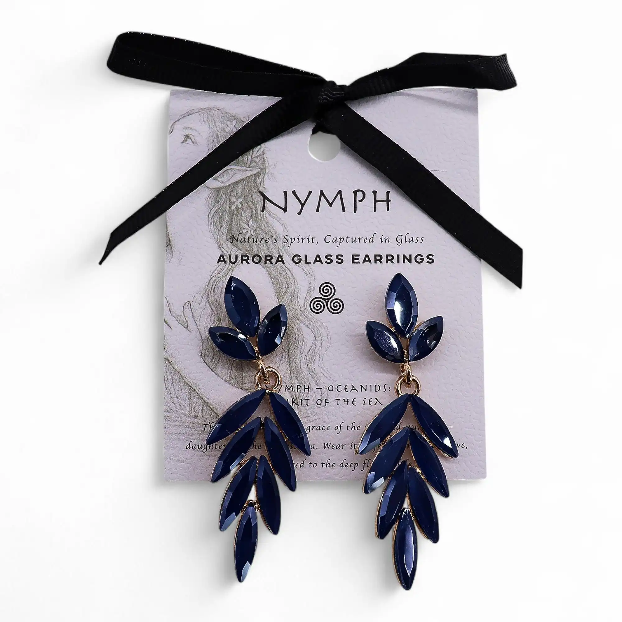 Royal Blue – Vintage Glass – Long Drop – Earrings | www.artisangoods.co.uk 4 Royal Blue – Vintage Glass – Long Drop – Earrings | www.artisangoods.co.uk 3