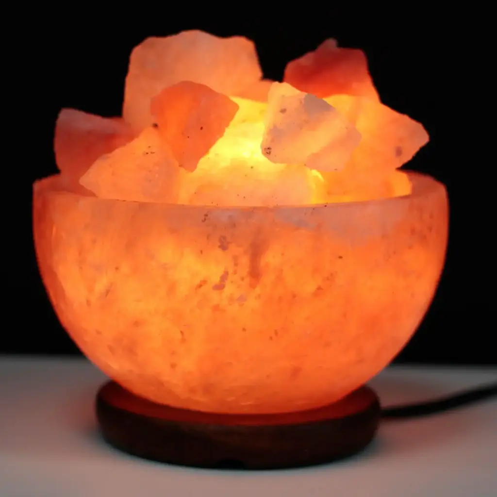 Salt Fire Bowl and Chunks – 15cm x 9cm | www.artisangoods.co.uk Salt Fire Bowl and Chunks – 15cm x 9cm | www.artisangoods.co.uk