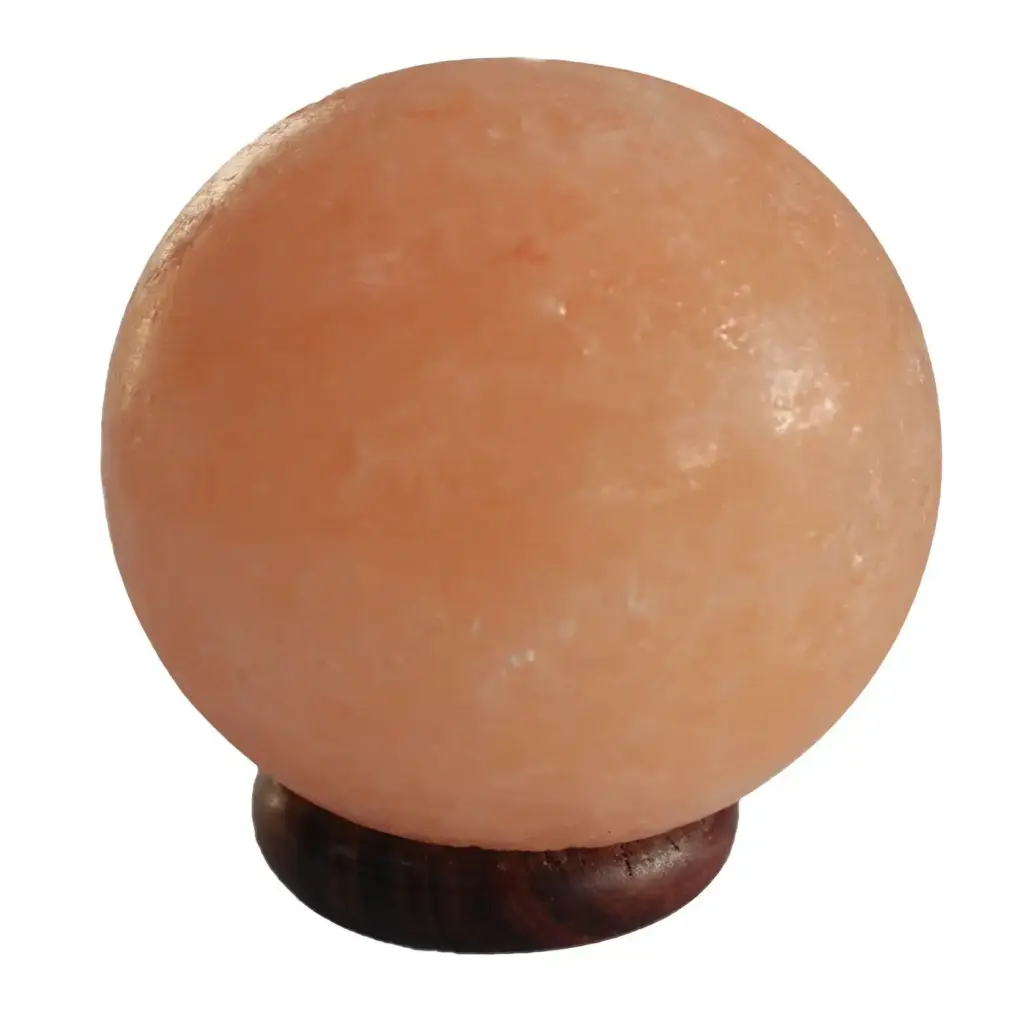 Salt Lamp Ball – Big Wooden Base | www.artisangoods.co.uk 2 Salt Lamp Ball – Big Wooden Base | www.artisangoods.co.uk 2