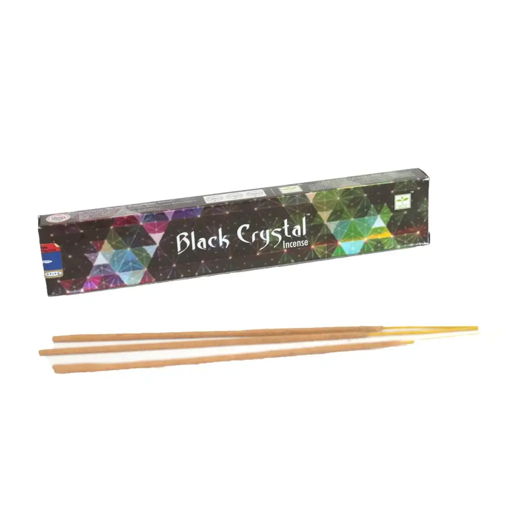 Satya Black Crystal Incense – 15gram | www.artisangoods.co.uk 2