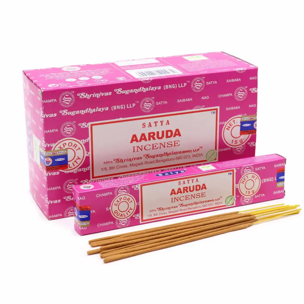 Satya Incense 15gm – Aaruda | www.artisangoods.co.uk 2 Satya Incense 15gm – Aaruda | www.artisangoods.co.uk 2