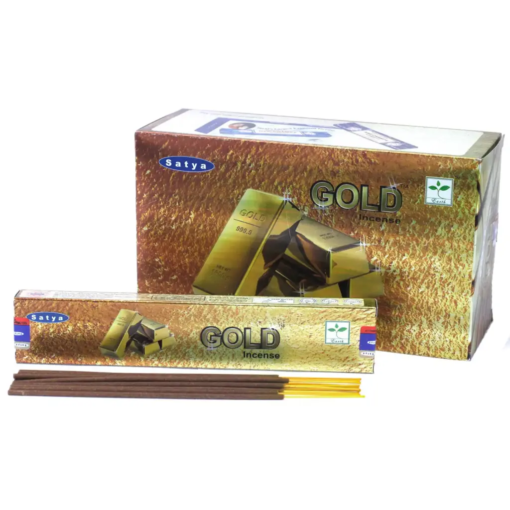 Satya Incense 15gm – Gold | www.artisangoods.co.uk 3