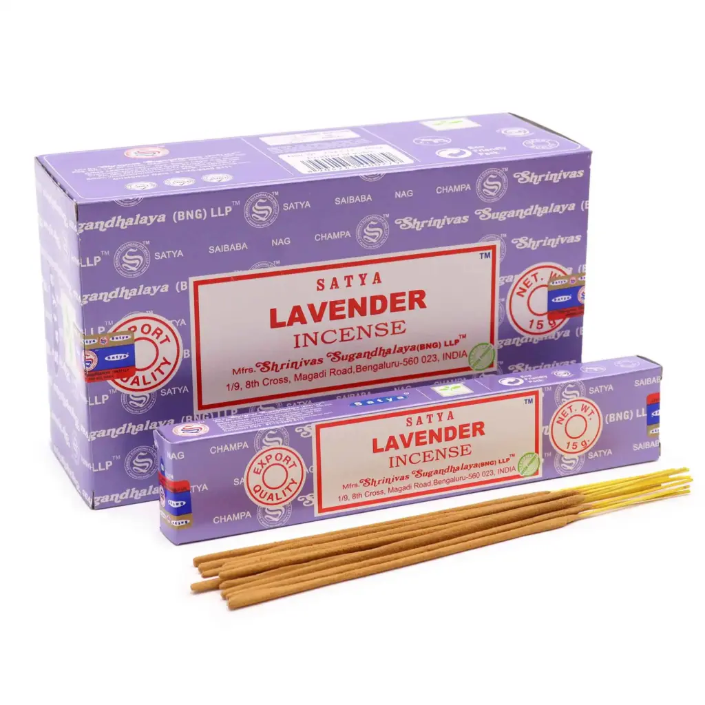 Satya Incense 15gm – Lavender | www.artisangoods.co.uk 2 Satya Incense 15gm – Lavender | www.artisangoods.co.uk 2
