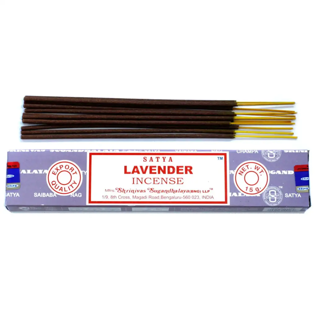 Satya Incense 15gm – Lavender | www.artisangoods.co.uk