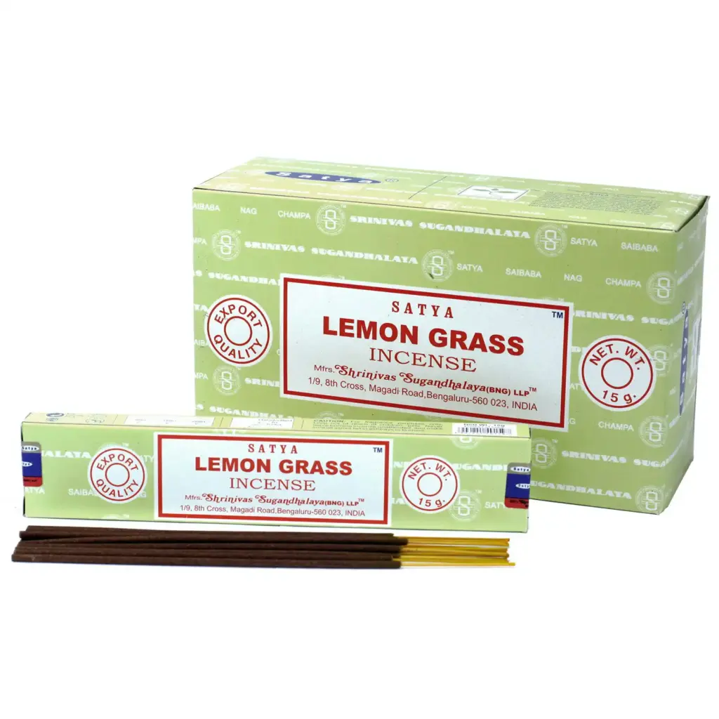 Satya Incense 15gm – Lemongrass | www.artisangoods.co.uk 2