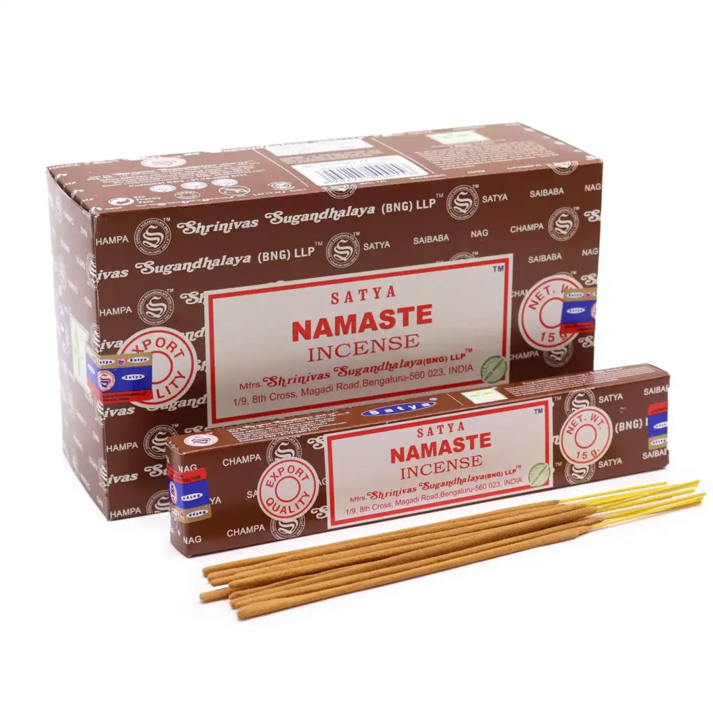 Satya Incense 15gm – Namaste | www.artisangoods.co.uk