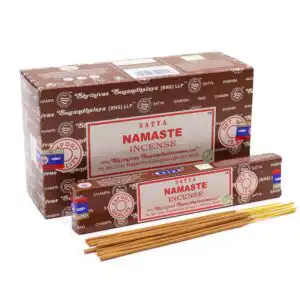 Satya Incense 15gm – Namaste | www.artisangoods.co.uk 1