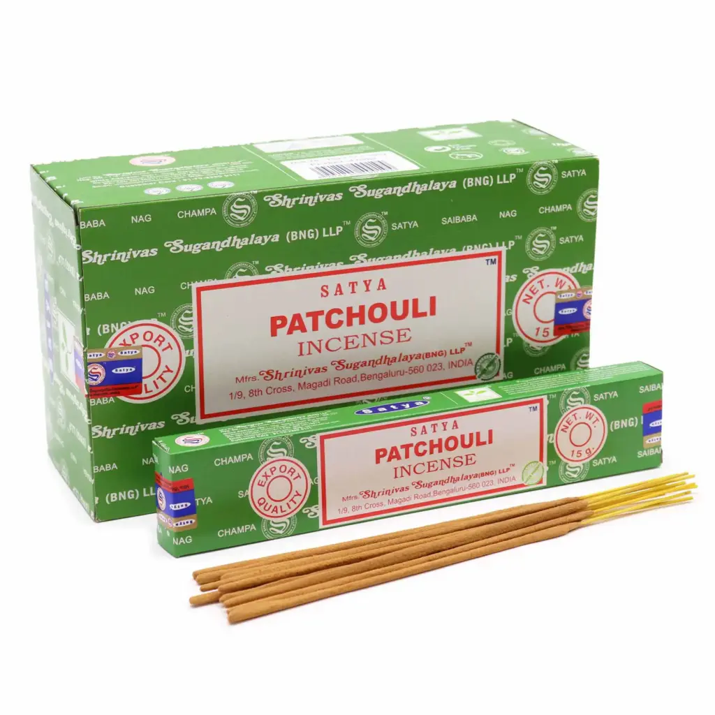 Satya Incense 15gm – Patchouli | www.artisangoods.co.uk