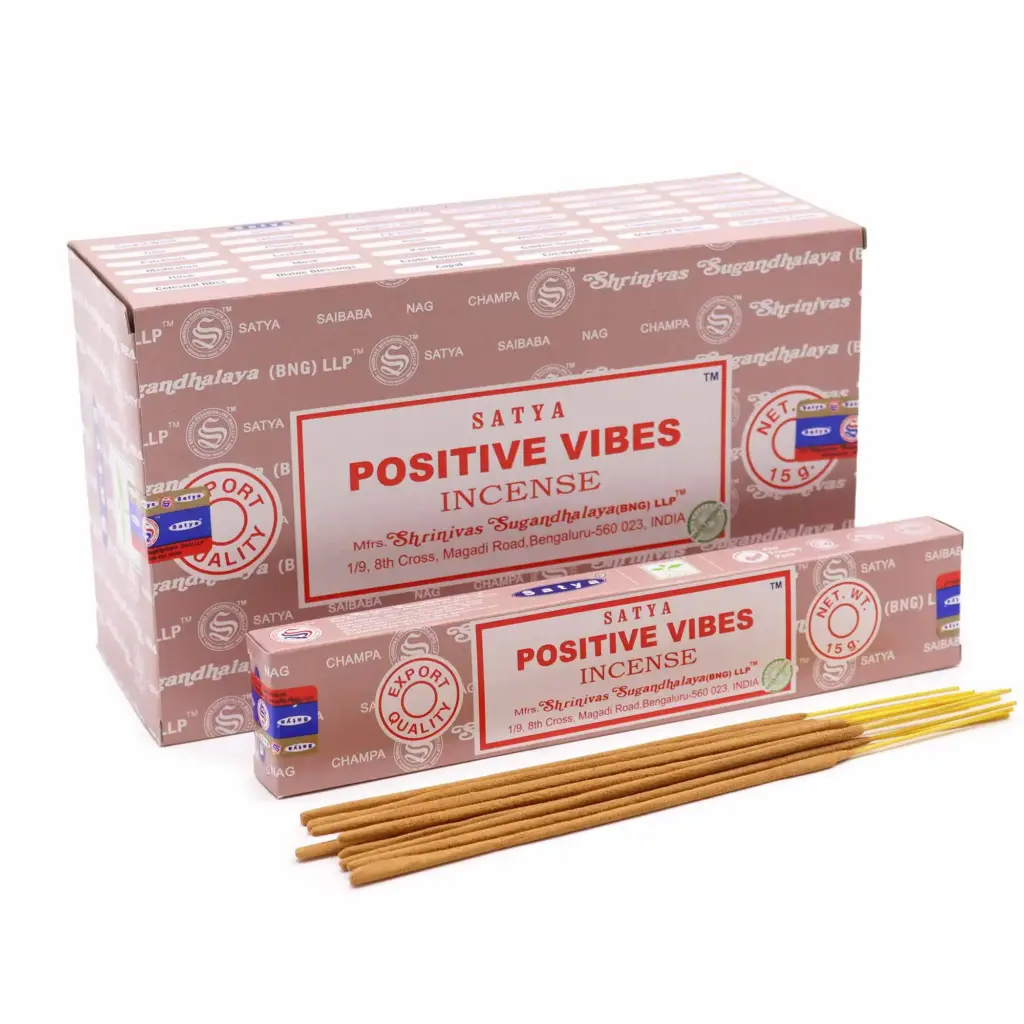 Satya Incense 15gm – Positive Vibes | www.artisangoods.co.uk 2