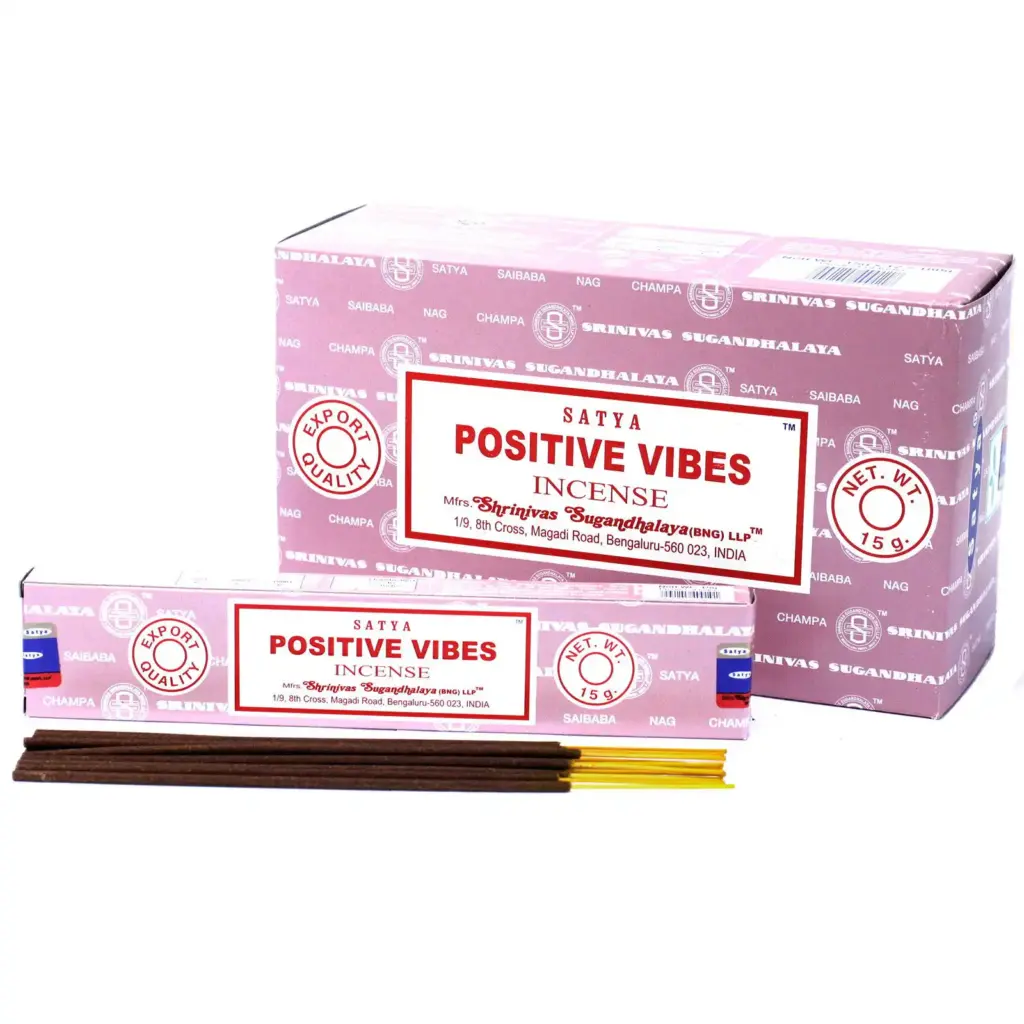 Satya Incense 15gm – Positive Vibes | www.artisangoods.co.uk 3