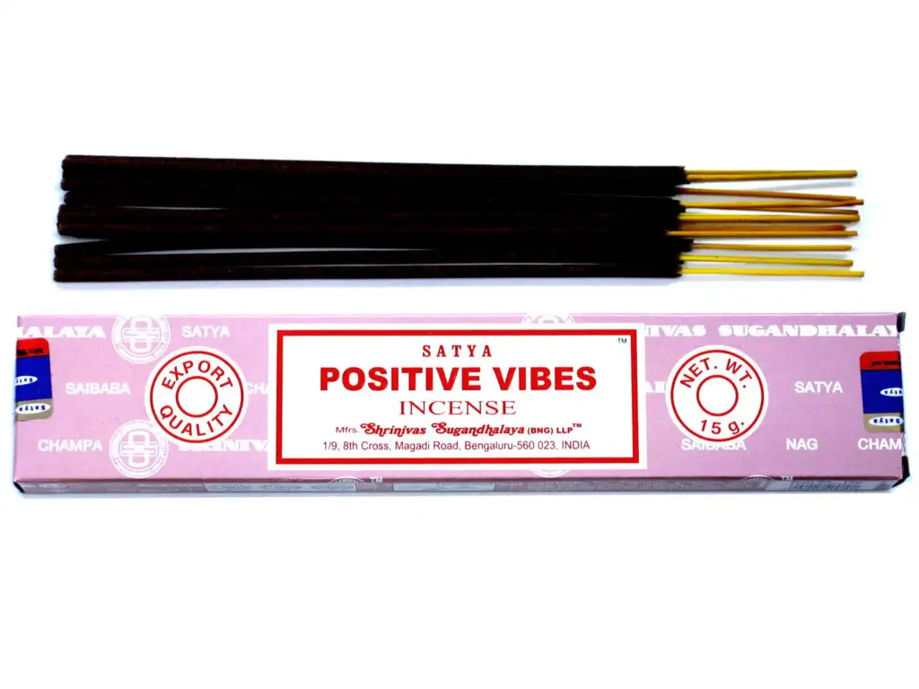 Satya Incense 15gm – Positive Vibes | www.artisangoods.co.uk