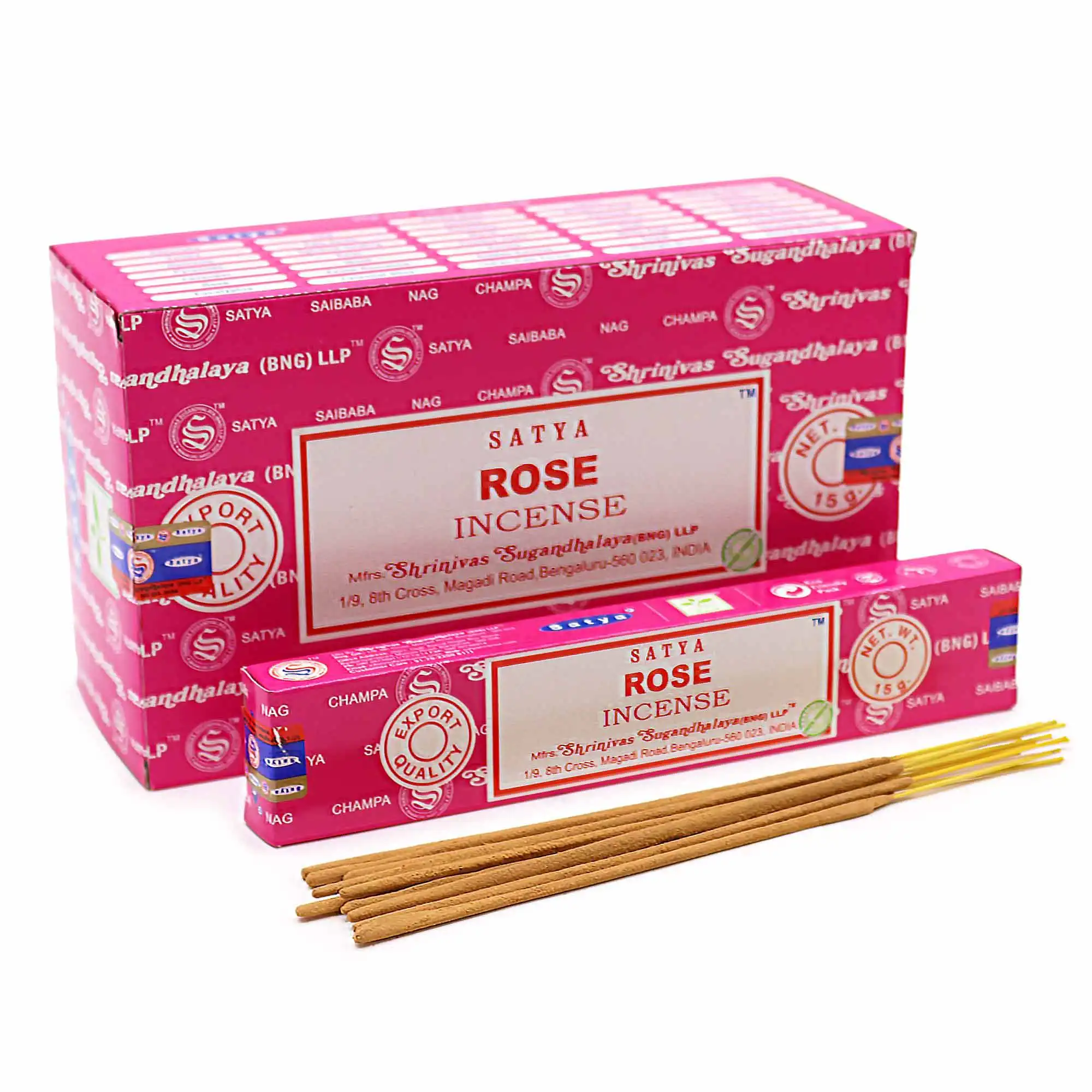 Satya Incense 15gm – Rose | www.artisangoods.co.uk 3 Satya Incense 15gm – Rose | www.artisangoods.co.uk 2