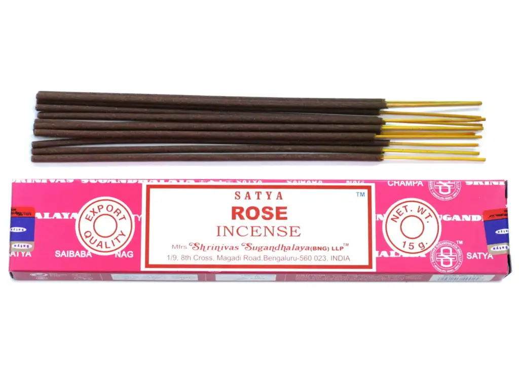 Satya Incense 15gm – Rose | www.artisangoods.co.uk