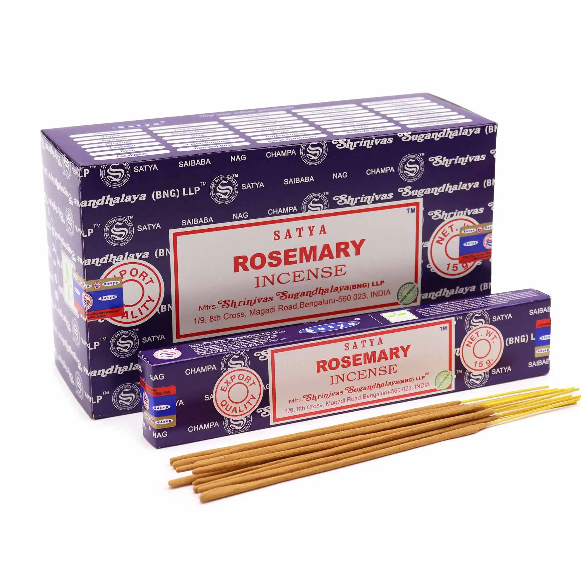 Satya Incense 15gm – Rosemary | www.artisangoods.co.uk 3 Satya Incense 15gm – Rosemary | www.artisangoods.co.uk 2
