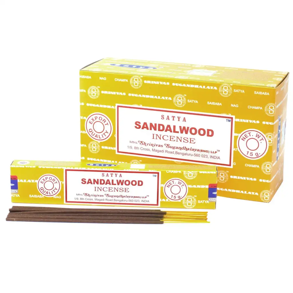 Satya Incense 15gm – Sandalwood | www.artisangoods.co.uk 3