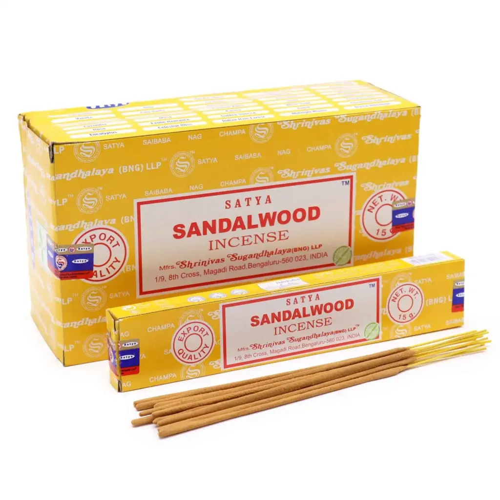 Satya Incense 15gm – Sandalwood | www.artisangoods.co.uk 2