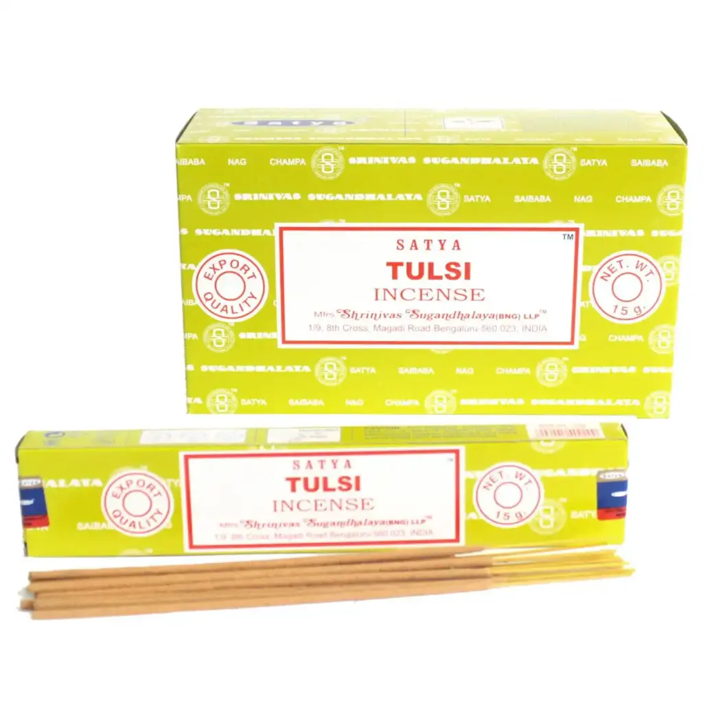 Satya Incense 15gm – Tulsi | www.artisangoods.co.uk