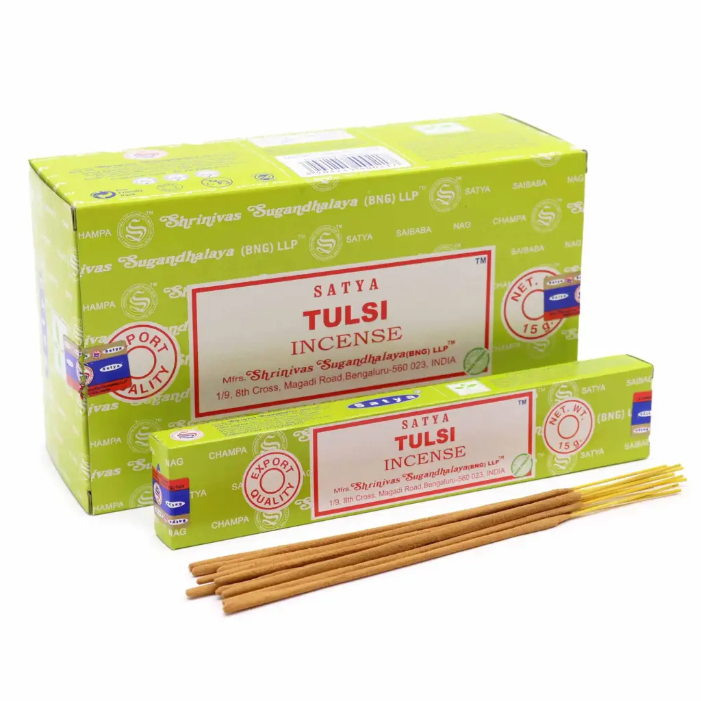 Satya Incense 15gm – Tulsi | www.artisangoods.co.uk 2