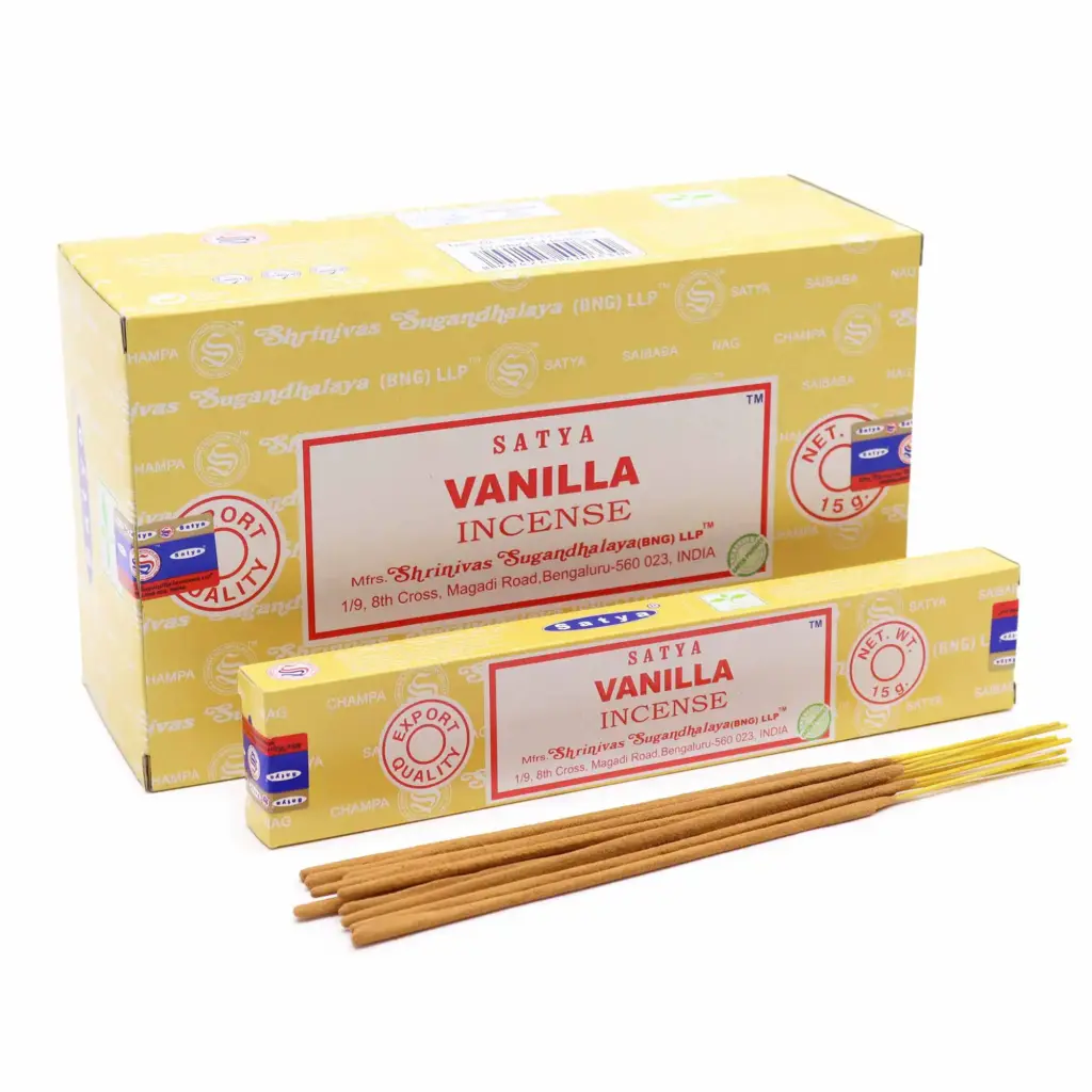 Satya Incense 15gm – Vanilla | www.artisangoods.co.uk 2