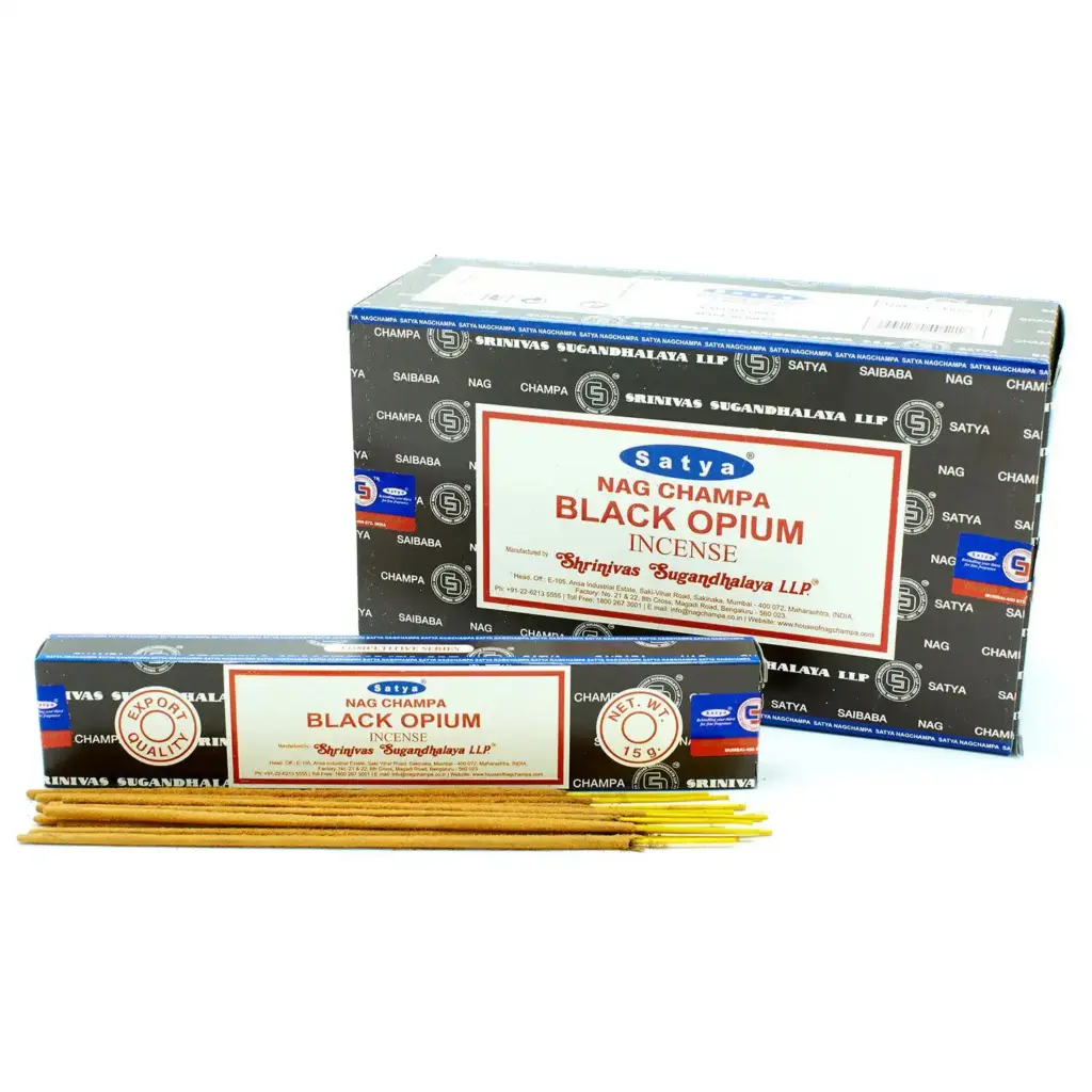 Satya Incense Sticks 15g – Black Opium | www.artisangoods.co.uk 3