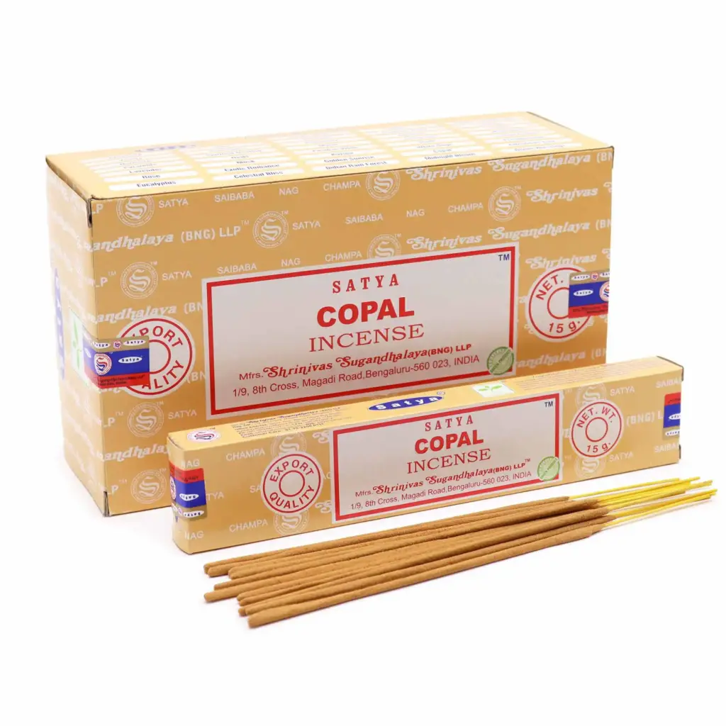 Satya Incense Sticks 15g – Copal | www.artisangoods.co.uk