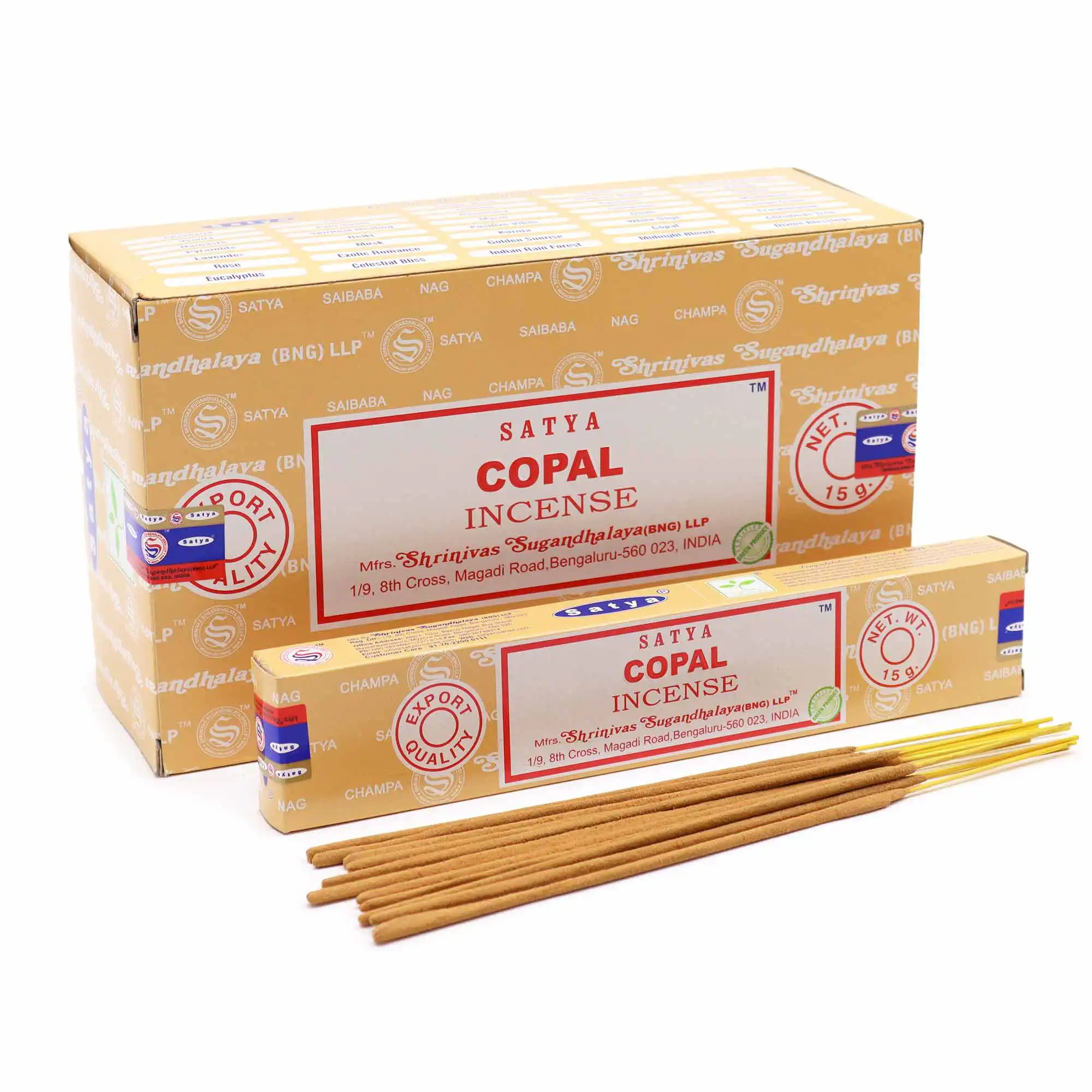Satya Incense Sticks 15g – Copal | www.artisangoods.co.uk 2 Satya Incense Sticks 15g – Copal | www.artisangoods.co.uk 1