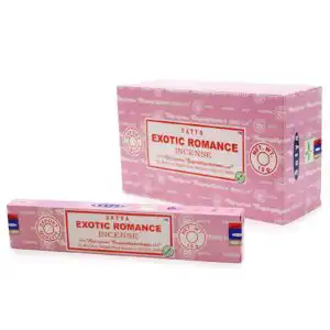 Satya Incense Sticks 15g – Exotic Romance | www.artisangoods.co.uk 1