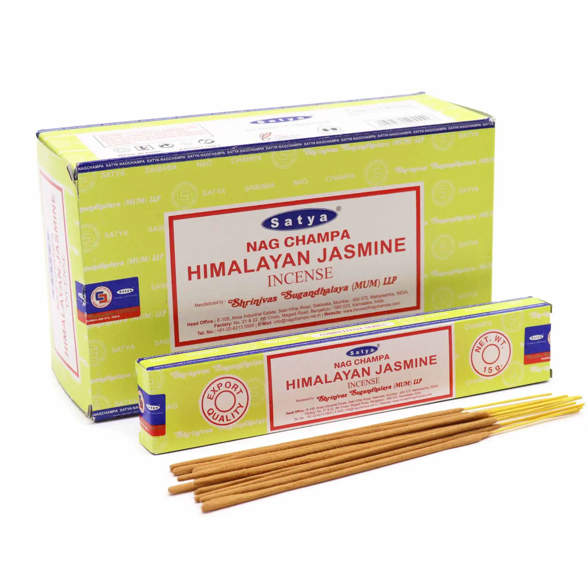 Satya Incense Sticks 15g – Himalayan Jasmine | www.artisangoods.co.uk 3 Satya Incense Sticks 15g – Himalayan Jasmine | www.artisangoods.co.uk 2