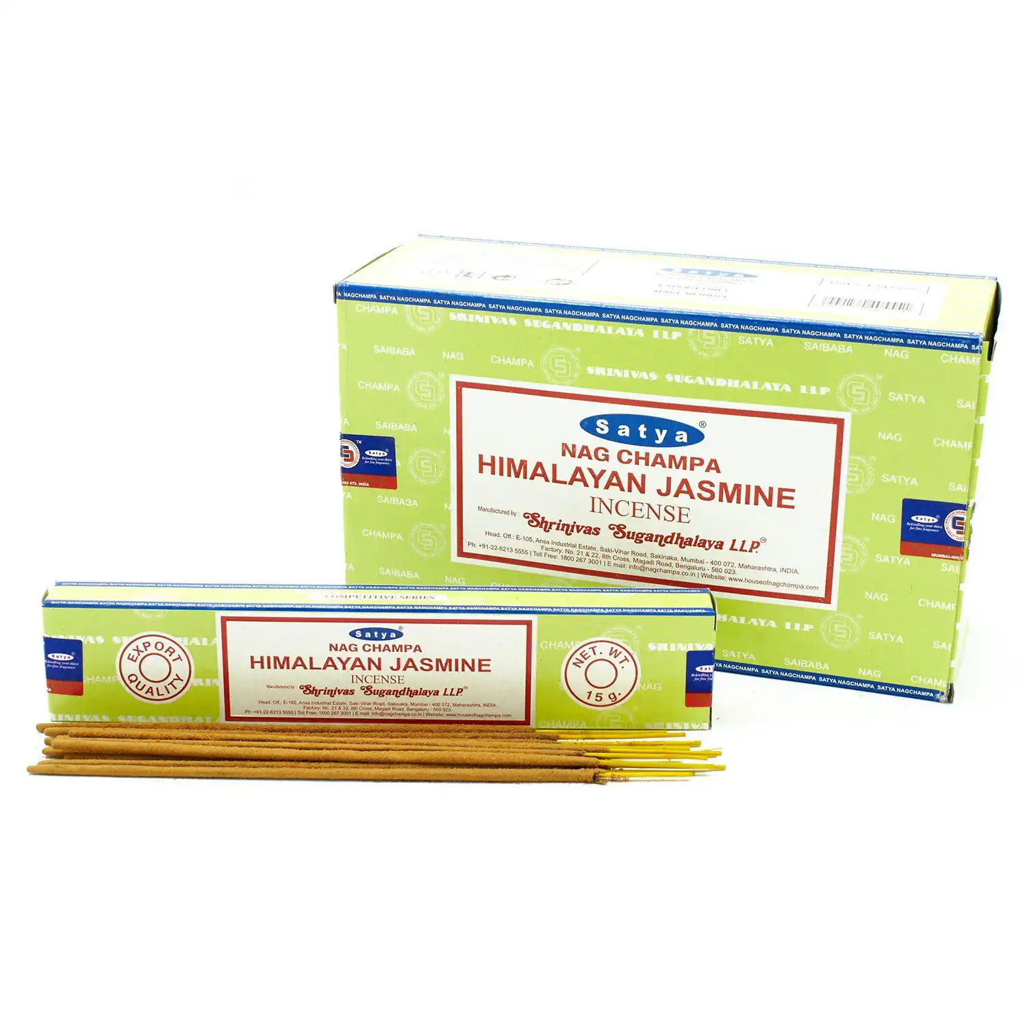 Satya Incense Sticks 15g – Himalayan Jasmine | www.artisangoods.co.uk 4 Satya Incense Sticks 15g – Himalayan Jasmine | www.artisangoods.co.uk 3