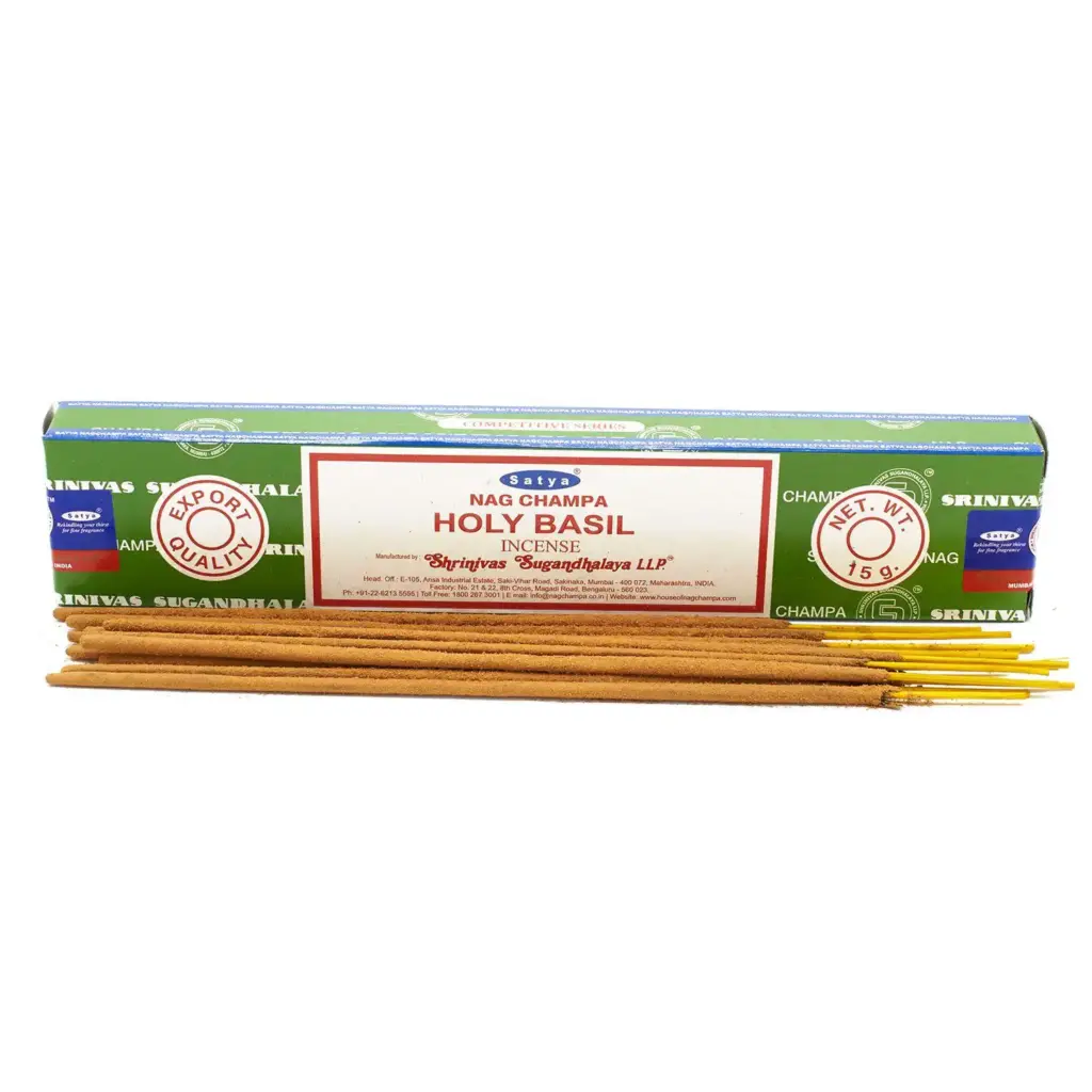 Satya Incense Sticks 15g – Holy Basil | www.artisangoods.co.uk