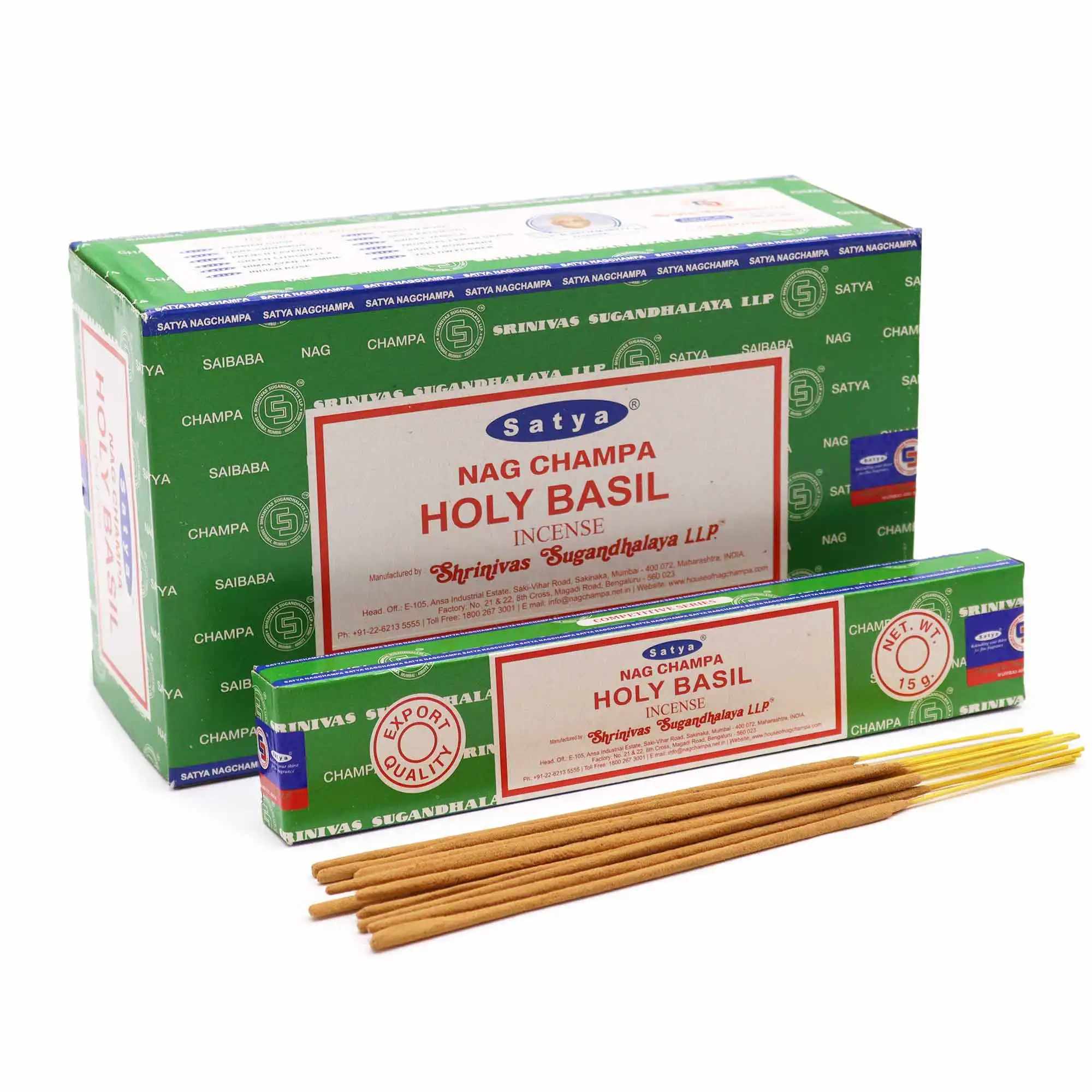Satya Incense Sticks 15g – Holy Basil | www.artisangoods.co.uk 3 Satya Incense Sticks 15g – Holy Basil | www.artisangoods.co.uk 2