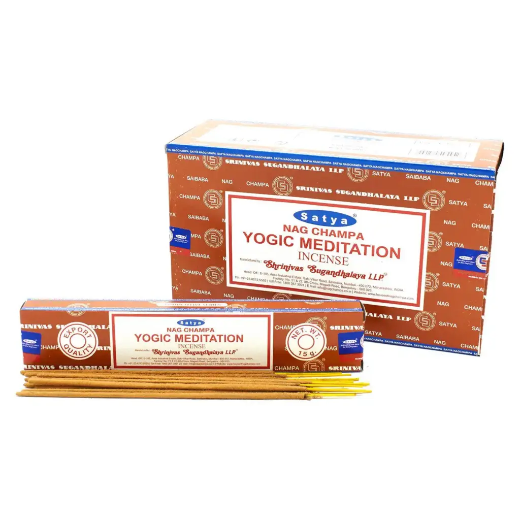 Satya Incense Sticks 15g – Yogic Meditation | www.artisangoods.co.uk 3